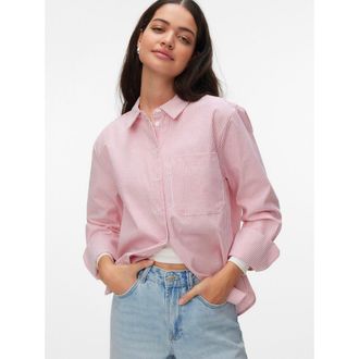 Vero Moda Gestreept hemd met lange mouwen