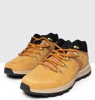 Timberland Mens Sprint Trekker Low Lace Boots in Wheat - Tan - Size UK 11