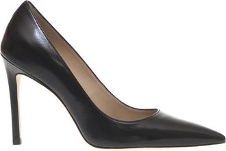 Stuart Weitzman 100 Pump - Dames - Pumps - Zwart - 36 EU - Leer - Schoenen
