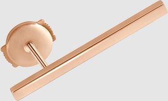 Vanrycke Boucle doreille Medellin GM Or Rose (vendue à lunité)