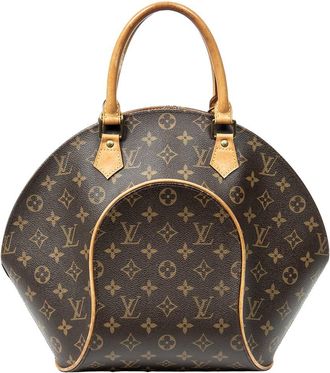 Louis Vuitton Brown Monogram Canvas Ellipse Gm (Authentic Pre-Loved)