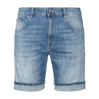 Dondup Denim Shorts, male, Blue, Size: W35 Derick Bermuda Shorts