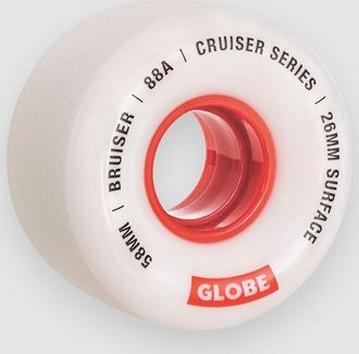 Globe Bruiser 58mm Rollen weiss