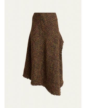 Proenza Schouler Layne Tweed Midi Skirt