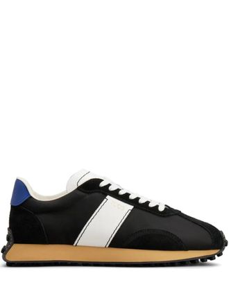 Tod's BlackWhite Lace Up Sneakers