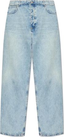 Balenciaga Jeans, unisex, Blauw, XS, Katoen, Wijde jeans