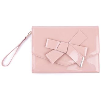 Ted Baker NIKKEY Womens Envelope Pouch, PL-Pink, ONE Size