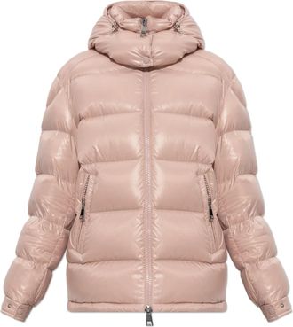 Moncler Maire Down Jacket - Dames - Gewatteerde jassen - Roze - XL - Nylon - Jassen