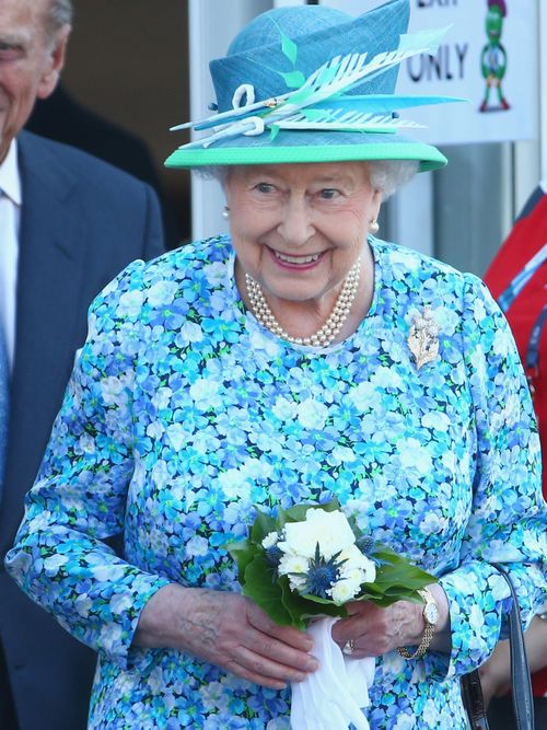 Die Queen bei den Commonwealth Spiele im Jahre 2014