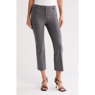 Theory Kick Five-Pocket Wool Blend Pants in Grey Multi at Nordstrom Rack, Size 12