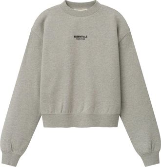 Fear of God (WMNS) Fear of God Essentials Classic Crewneck Sweatshirt Warm Heather RW01472-0096
