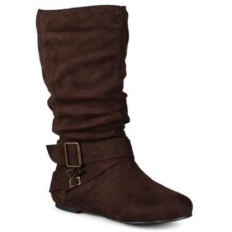 Journee Collection Wide Calf Womens Shelley-6 Boot