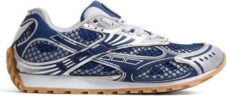 Bottega Veneta Orbit Low Top Sneaker in 4025 Blue Venezia/Silver at Nordstrom, Size 10Us