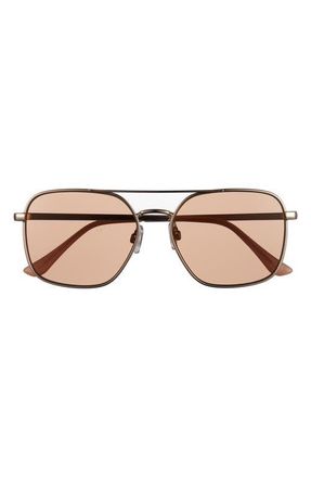 BP. Retro Aviator Sunglasses in Gold at Nordstrom