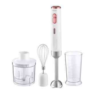 Sencor Shb 9000wh Batidora De Mano Rosa Y Blanca Inal&aacute;mbrica