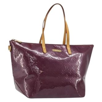 Louis Vuitton Pre-owned Tote Bag - Dames - Pre-owned - Paars - Maat: ONE Size Leer