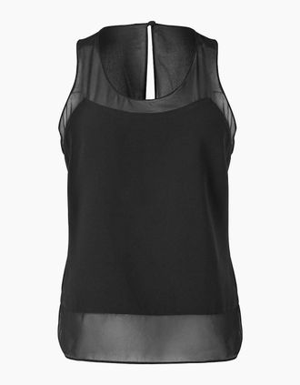 Ted Baker Womens Tt w Rcr Back - Black - Size: 16