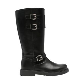 Twinset High Laarzen - Dames - Schoenen - Zwart - Maat: 37 EU