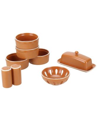 BIA Cordon Bleu Bia Cordon Bleu 7Pc Terracotta Tabletop Set