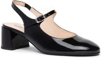Nero Giardini Slingback Block Heel Pump in Black at Nordstrom, Size 10Us