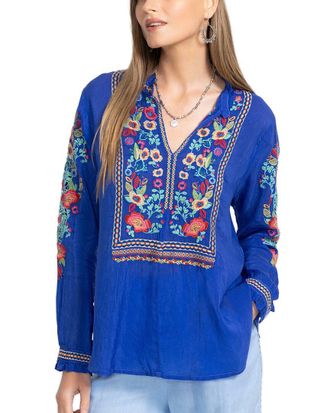 Johnny Was Rose Blouse