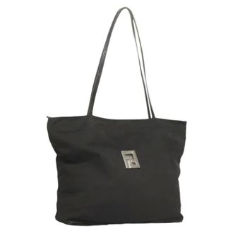 Fendi Pre-owned Canvas fendi-bags - Dames - Pre-owned - Zwart - Maat: ONE Size