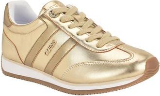Guess Saphia Metallic Sneaker in Gold at Nordstrom, Size 7.5