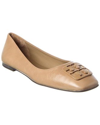 Tory Burch Georgia Leather Ballet Flat