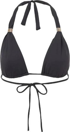 Melissa Odabash Grenada Bikini Top - Dames - Bikinis - Zwart - S - Badmode