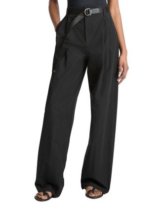 Vince High Rise Pleated Wide Leg Trouser