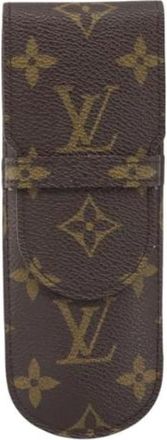 Louis Vuitton Pre-owned Accessories, female, Brown, Size: ONE SIZE Pre-owned Etui &agrave; stylo