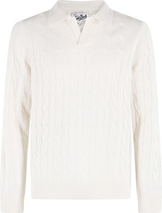 MC2 Saint Barth Wool Polo Sweater