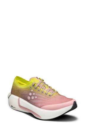 Craft Nordlite Tempo Running Shoe in Pear/Contrast Pink at Nordstrom, Size 8.5