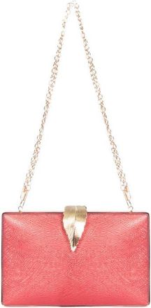 Lauren Lorraine Dori Clutch in Red at Nordstrom