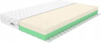 OEM Colch&oacute;n De 80x200 Mm, 17 Cm De Grosor, 40 Kg/m&sup3; De Dureza. Dos Niveles De Dureza En Uno: H3/h4, Con Funda