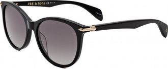 Rag & Bone Womens RNB1020 S 54 807 Sunglasses - Black - One Size