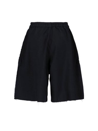 Yohji Yamamoto Womens Trousers Black Recycled Polyester