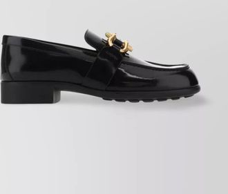 Bottega Veneta leather madame loafers