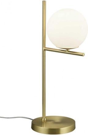 Trio Leuchten Sobremesa Esfera Cristal Blanco Lat&oacute;n 1xE14 Pure Trio Lighting