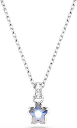 Swarovski Chroma Rhodium Plated Star Pendant Necklace