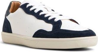 Aldo Wildbrook Sneaker in Tofu/Navy 2 Synthetic Mix Mat at Nordstrom Rack, Size 10.5