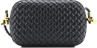 Bottega Veneta Knot Minaudiere on Strap Intrecciato Leather shoulder bag - Zwart