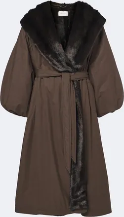 Magda Butrym Cotton wrap coat