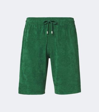 Vilebrequin Shorts Brazil de rizo en mezcla de algod&oacute;n