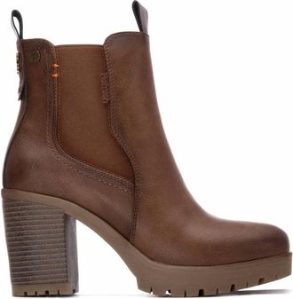 Refresh Womens Chelsea Ankle Booties In Camel