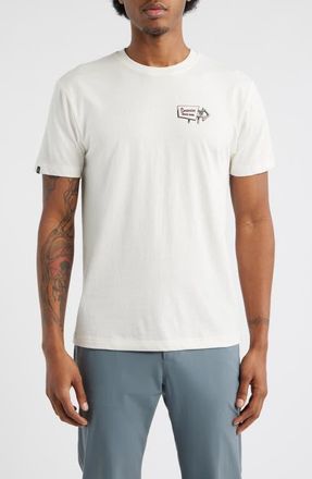 Swannies Turn Shack Graphic T-Shirt in Vintage White at Nordstrom, Size Xx-Large