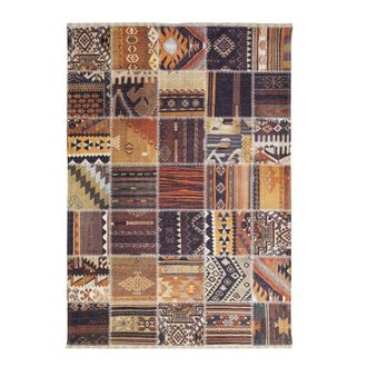 Oresteluchetta Alfombra de algod&oacute;n reciclado y poli&eacute;ster 140x200 cm