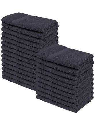 Superior Eco-Friendly Absorbent 24Pc Face Cotton Towel Set