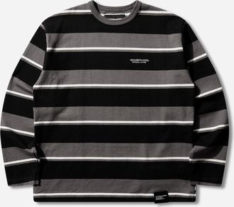 Neighborhood Men s Border Longsleeve T-Shirt Grey