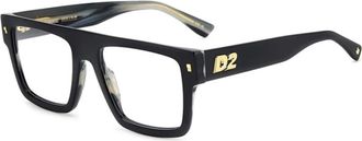 Dsquared2 Optical Frame - Heren - Brillen - Zwart - 54 MM - Accessoires